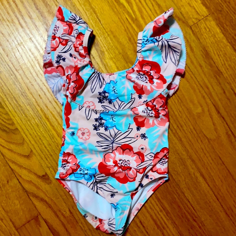 Floral Swimsuit Janie & Jack 2T